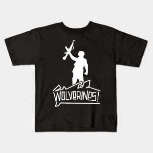 Red Dawn Wolverines Kids T-Shirt